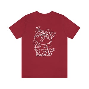 My Cat Is My Valentine Shirt, Cat Lover Shirt, Funny Valentine&#39;s Shirt, Valentine&#39;s Day Shirt, Cat Mom, Fur Mama For Life, Cat Valentine