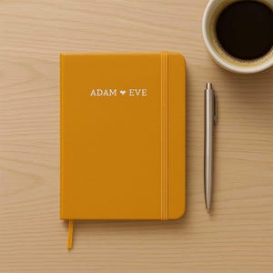 Cuaderno A6 personalizado – Diario de bolsillo con nombre personalizado