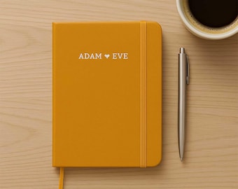 Personalized A6 Notebook – Custom Name Lined Pocket Journal