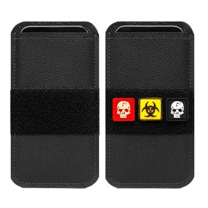 Phone Sleeve for iPhone, Galaxy, OnePlus and More with Velcro for EDC Patches, Ranger Eyes, Badges. Custom Sizing Available image 1