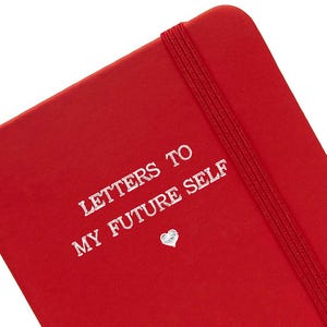 Cartas a mi yo futuro: Libreta A6 personalizada de tapa dura con líneas para escribir un diario, fijar metas y regalar con significado para ocasiones especiales.