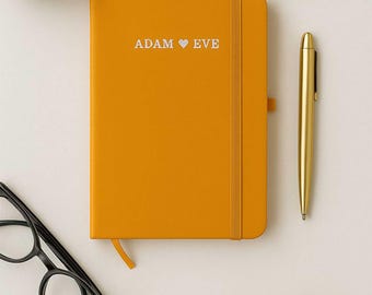 Personalized A6 Notebook – Custom Name Lined Pocket Journal