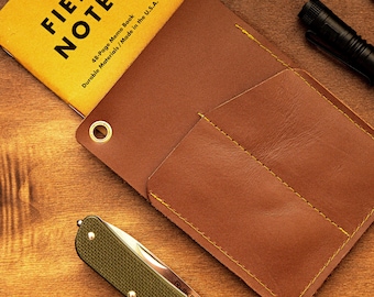 Taschenorganizer, Feldnotizen Lederhülle, Taschenlampenhalter, Messertasche, Stifttasche, Tasche Notebookhülle
