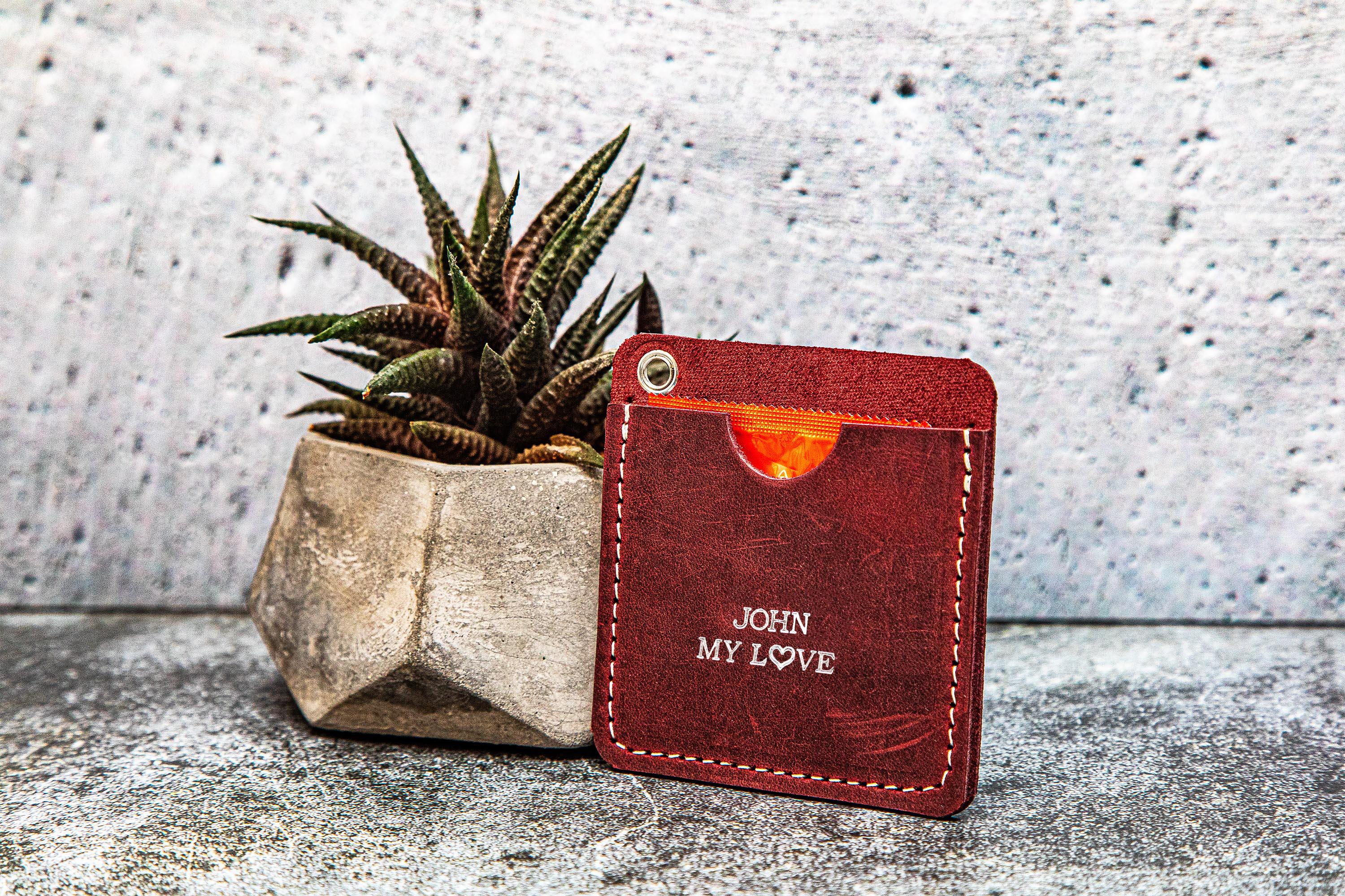 Funny Leather Condom Keychain – Discreet Pocket Keyring