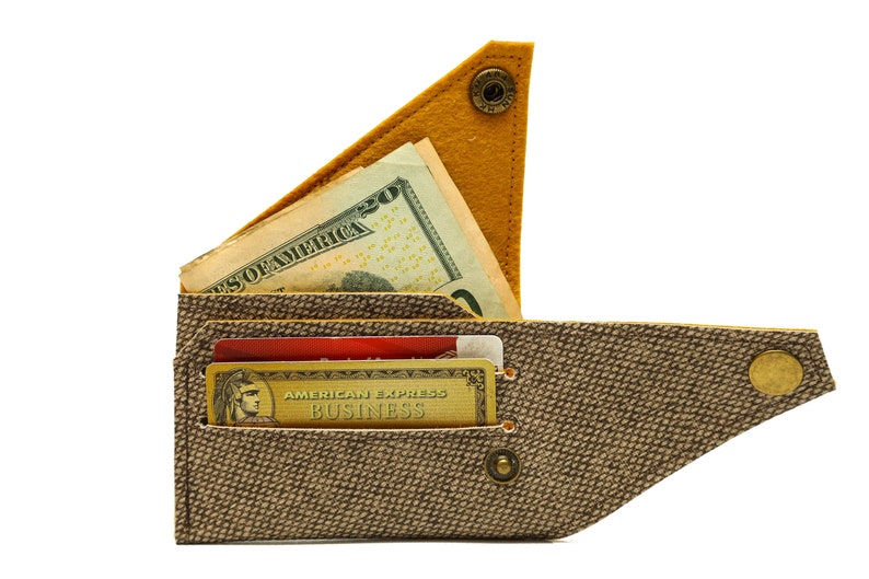 Vegan Wallet for Men/Women. Minimalist Wallet. Coins Purse. Etsy