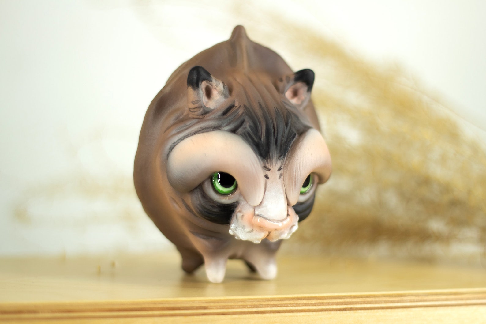 Sphinx cat figurine egyptian cat clay sculpture pet portrait Etsy