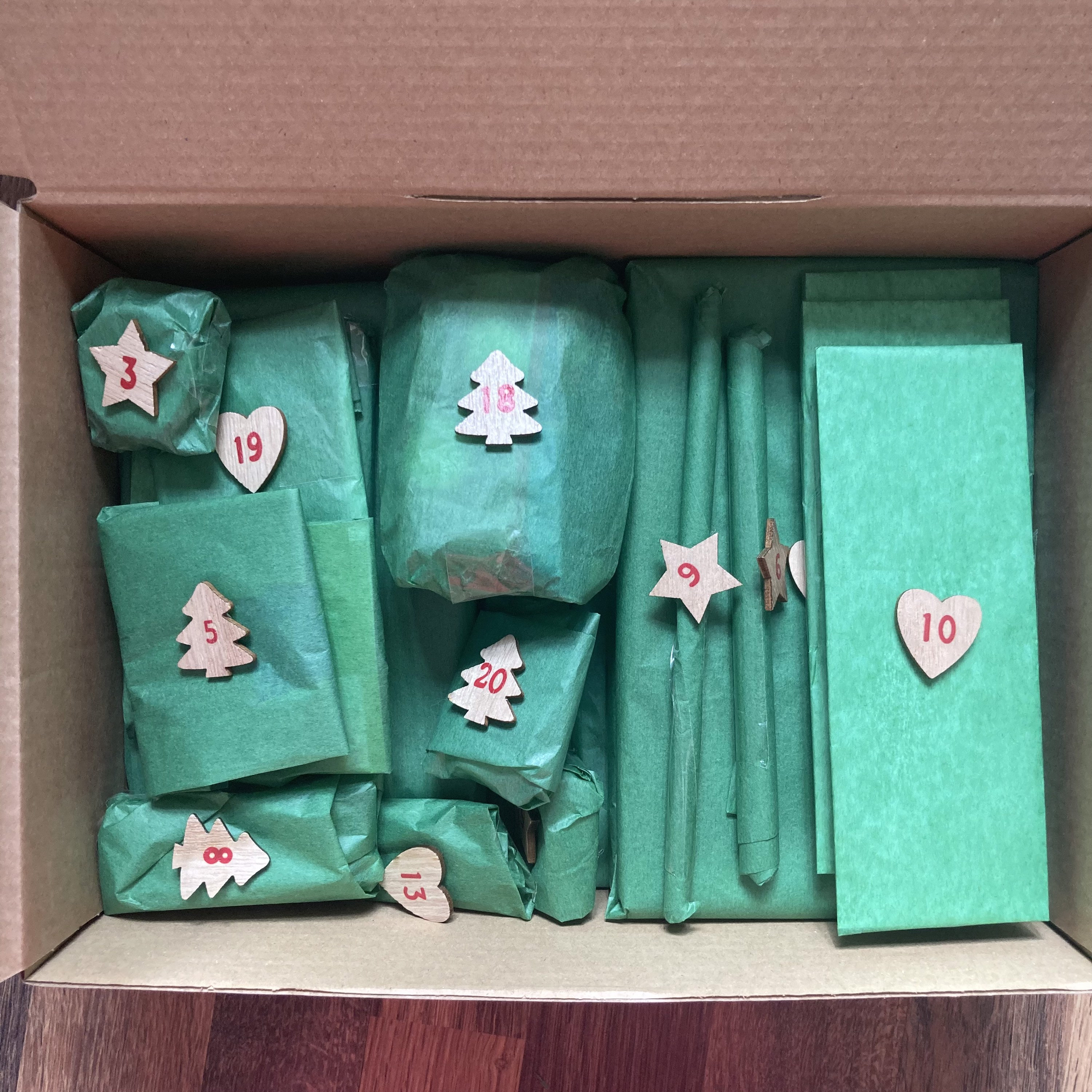 Bookish Advent Calendar Customize and Print