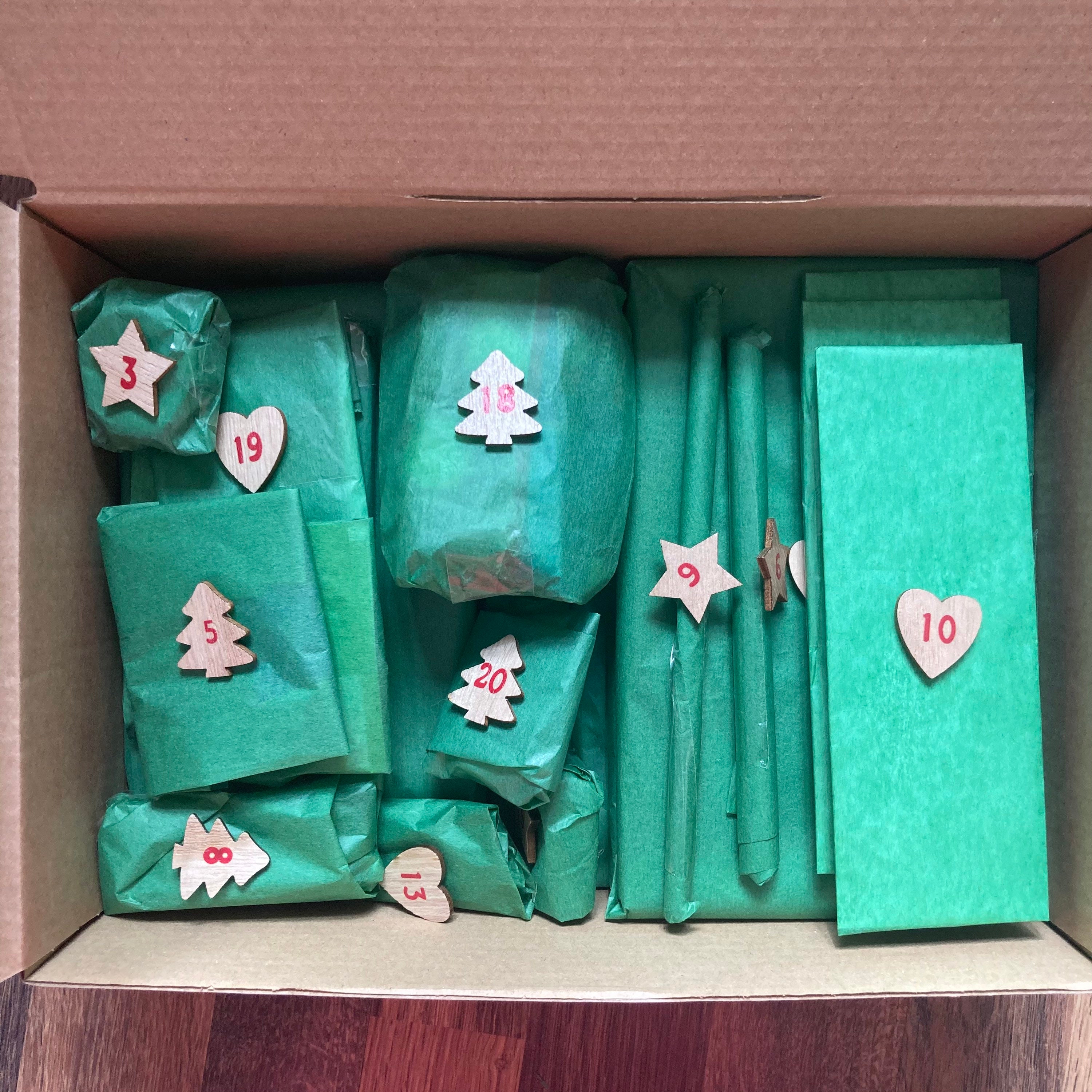 Bookish Advent Calendar Including 24 Gifts Etsy