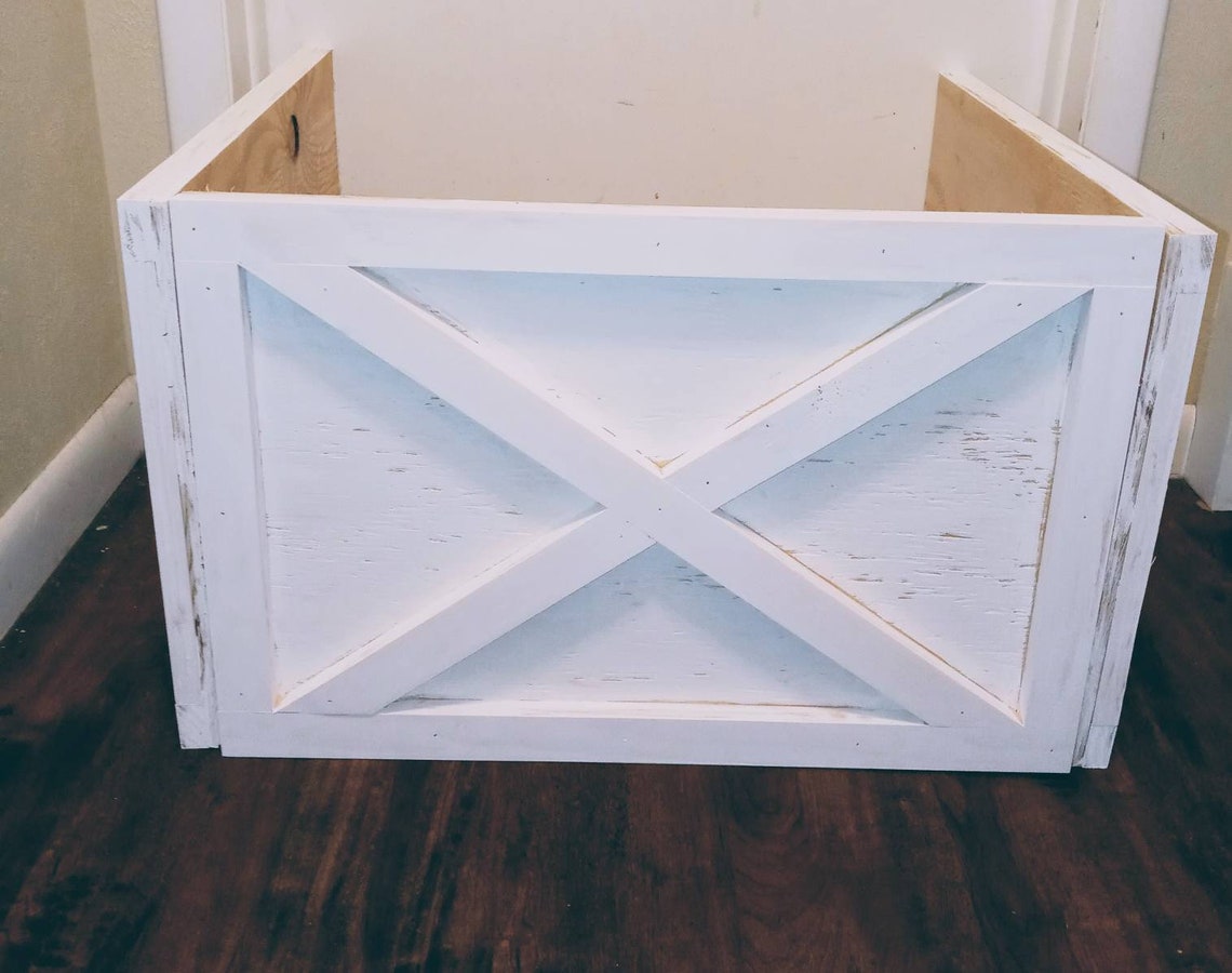 Christmas tree box Christmas tree skirt Christmas decor | Etsy