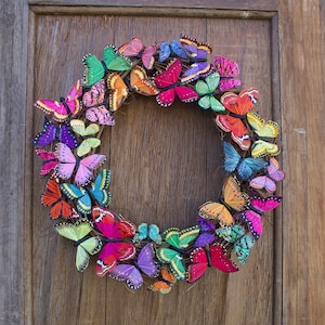 Spring Wreath, Butterfly Wreath, Butterfly, Summer Wreath, Colorful Wreath, Butterfly Decor, Front Door Wreath, Door Decor, Butterfly Gift