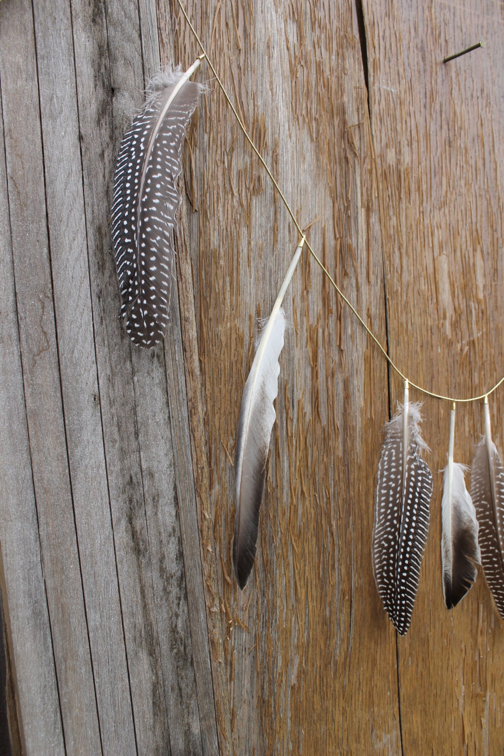 DIY Feather Boa Garland