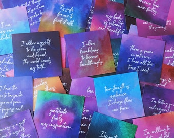 The Sacred Empowerment Deck Affirmations To Awaken Self Love - 