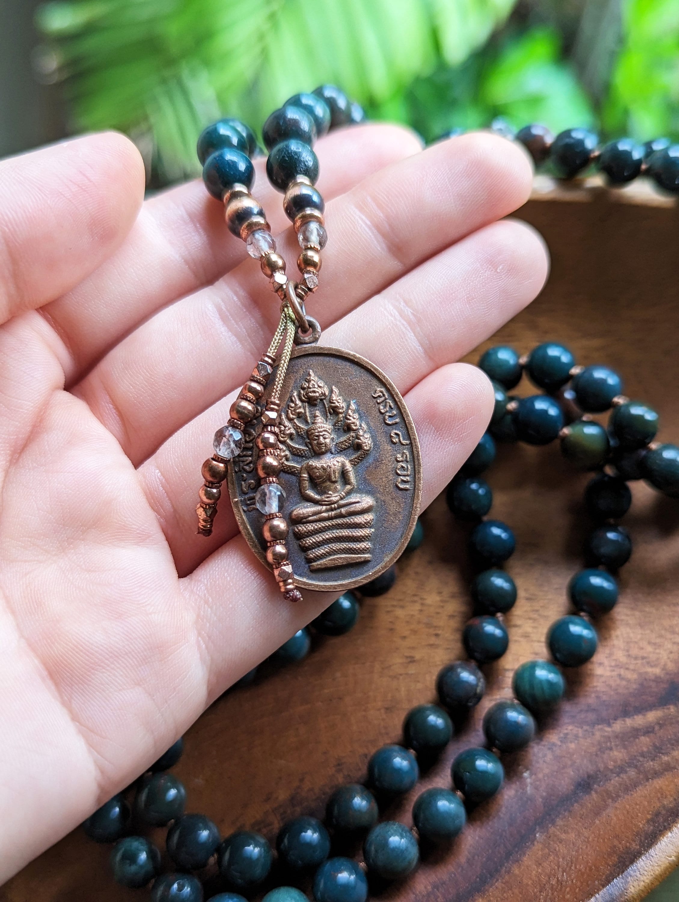 Buddhist necklace hotsell mens