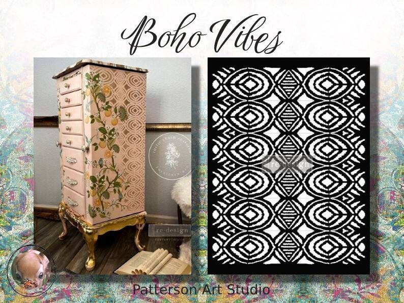 Redesign With Prima "Boho Vibes" šablona - De Colores Studio