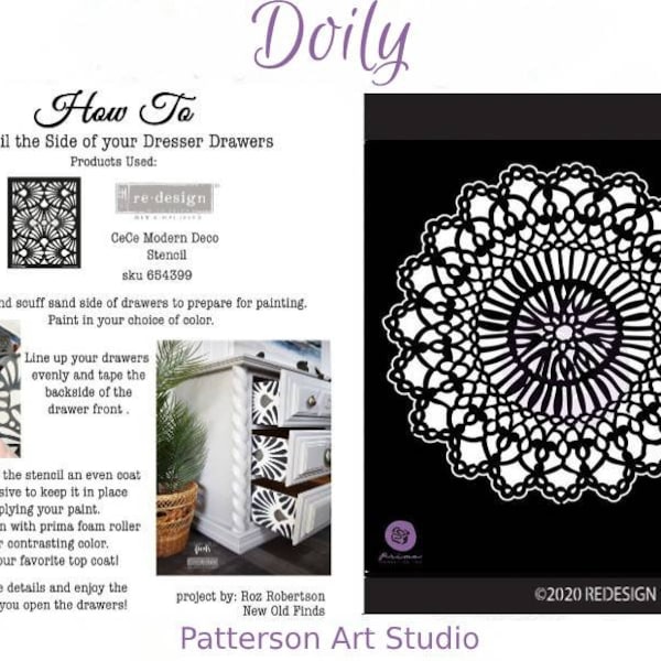Furniture Doilies Etsy