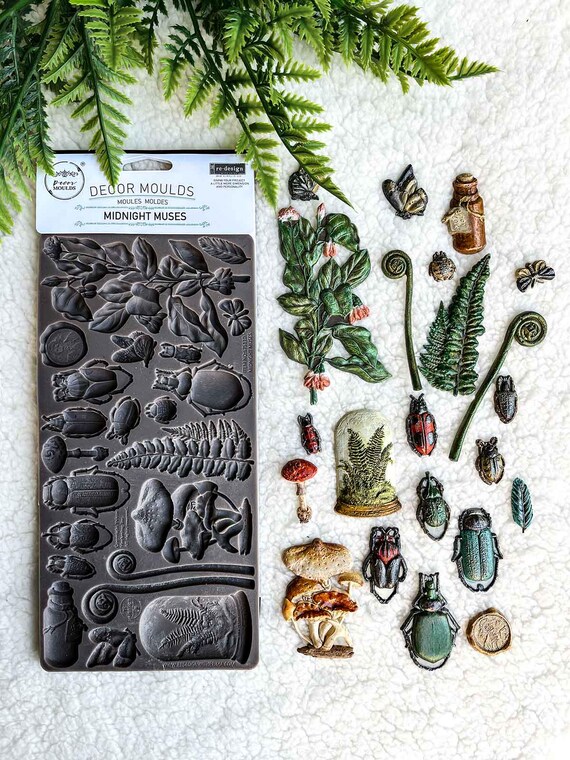 MIDNIGHT MUSES - New! Silicone Decor and Food Safe Mold by