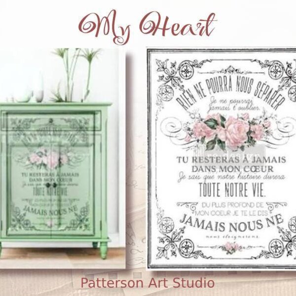 French Transfer - Etsy