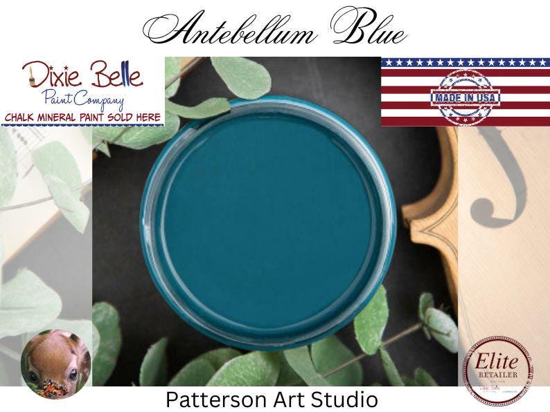 Antebellum Blue - Chalk Mineral Paint Dixie Belle Paint Company
