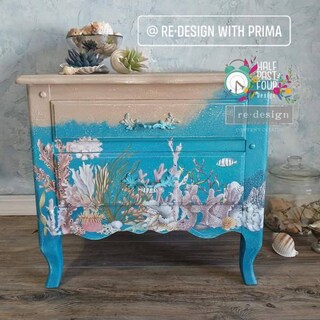 16 Fogli Di Trasferimenti A Sfregamento A Tema Oceanico Per Mobili E Fai Da Te - 15x15 Cm - Adesivi Con Animali Marini Su PET
