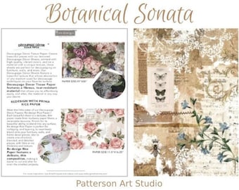 Redesign With Prima Decoupage Floral Decor Rice Paper Amiable Roses 11. ...