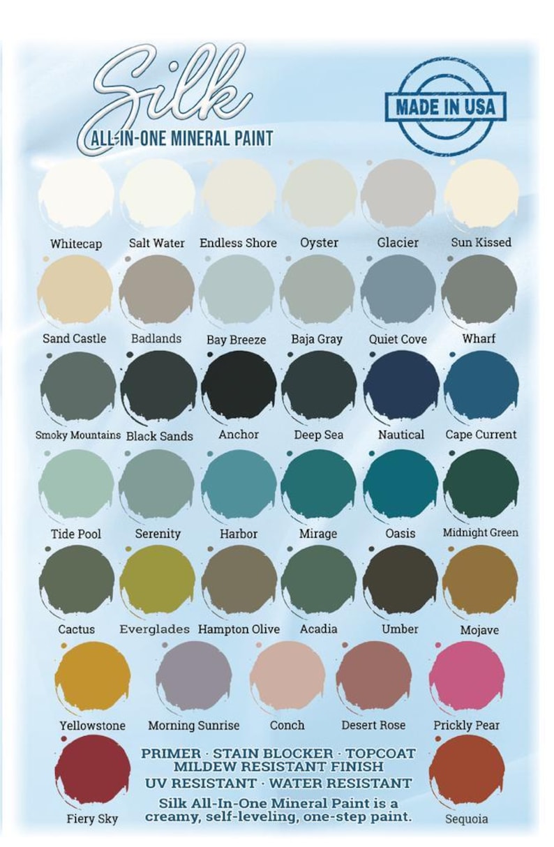 FIERY SKY - Silk All in One Mineral Paint - Dixie Belle Paint Company ...