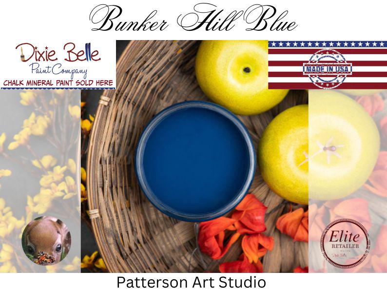 Bunker Hill Blue- Chalk Mineral Paint Dixie Belle Paint Company