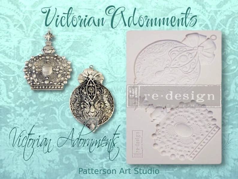 Re-Design with Prima Victorian Adornments 5x8 inch Mould