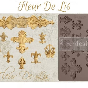 LÉTTIA Fleur De Lis Silicone All Purpose Pad