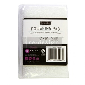 POLISHING PAD - Redesign with Prima burnishing pad - includes 2 3&quot; x 5&quot; Pads for Burnishing Your Transfers.