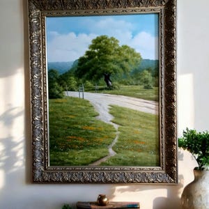 Landscape - Oil Painting on Canvas. Texas Hill Country 18&quot;×24&quot; Mason Patterson