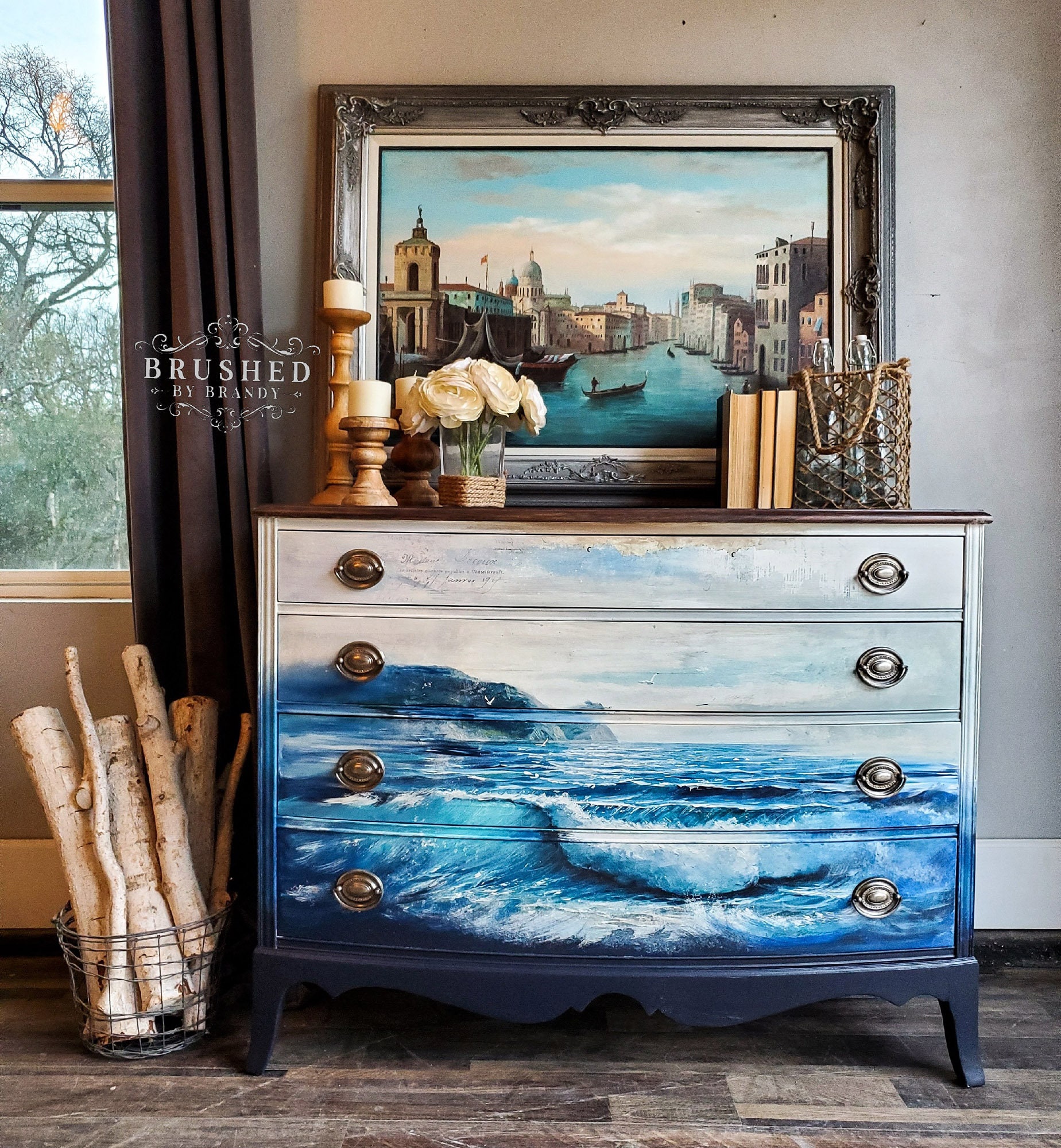 Rub on Furniture Transfer Beach Furniture Decal Redesign Etsy UK