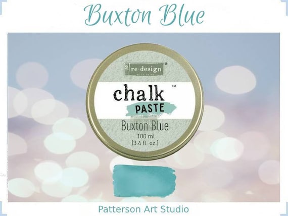 Buxton Blue - Chalk Paste - ReDesign with Prima