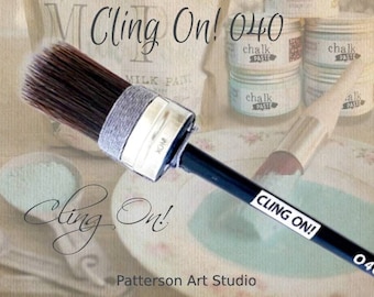 CLING ON!  Synthetic Paint Brush 040 - 1.5"