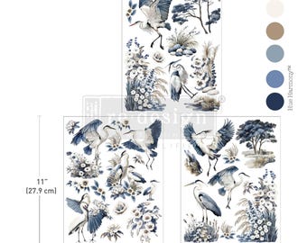 Middy Transfers®  Rub On – Whispers by the Marsh – 3 sheets, 8.5″x11″ Redesign with Prima
