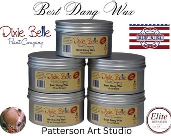 BEST DANG WAX - Finishing Wax - Clear - White - Grunge Gray - Brown - Black - Dixie Belle Finishing Wax in  2 sizes