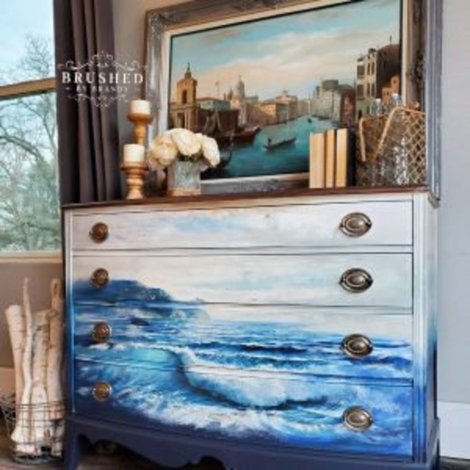 Rub on Furniture Transfer Beach Furniture Decal Redesign Etsy UK