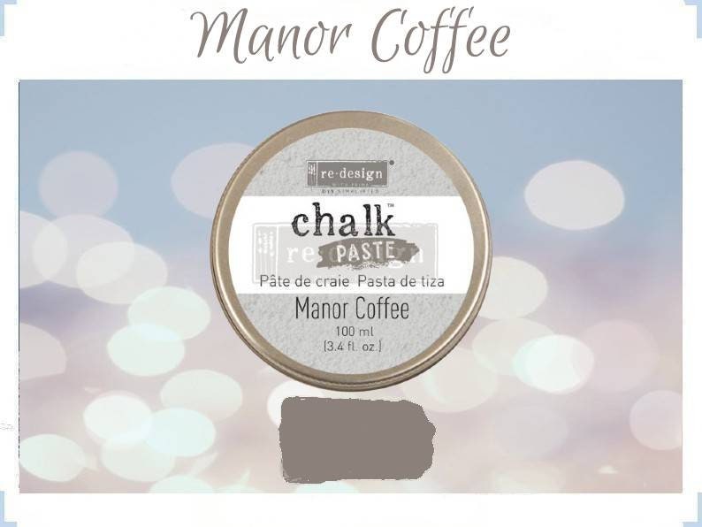 REDESIGN CHALK PASTE – MANOR COFFEE – 1 JAR, 100 ML (3.4 FL OZ)