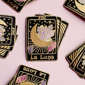 La Luna Iron-on Patch