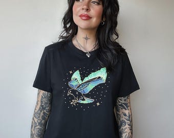 Northern Lights Raven T-Shirt