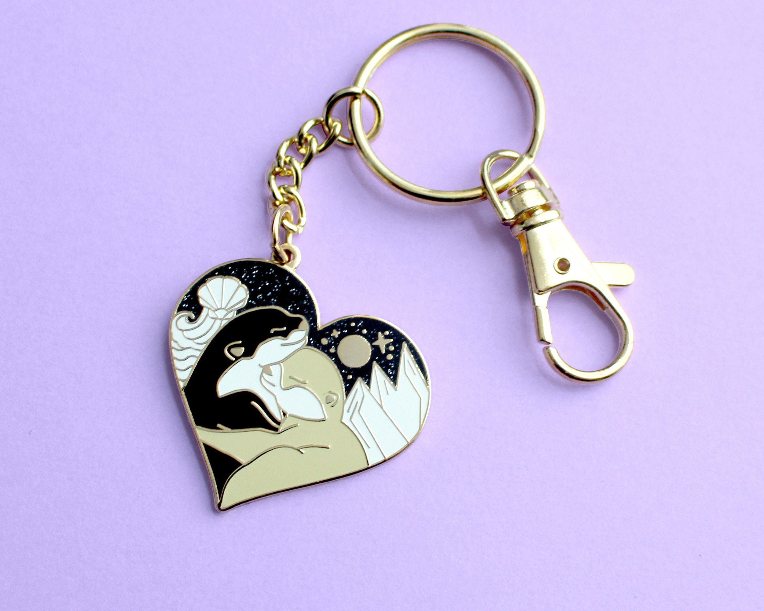 Otter keychain deals