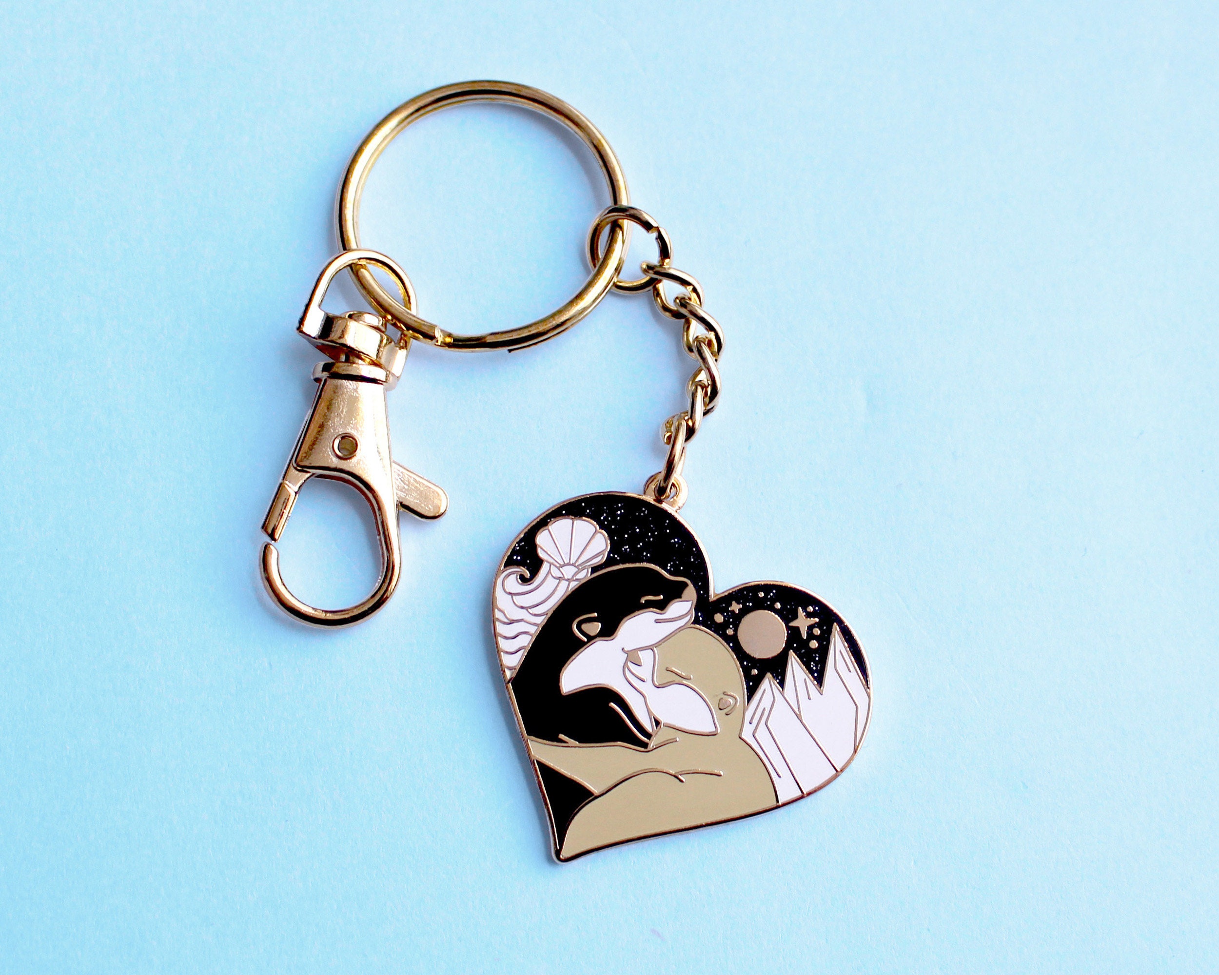 【韓国スタバ】25 V-DAY★Lovely Otter Keychain Set [2P] il_1080xN.3221743348_b9a9.jpg