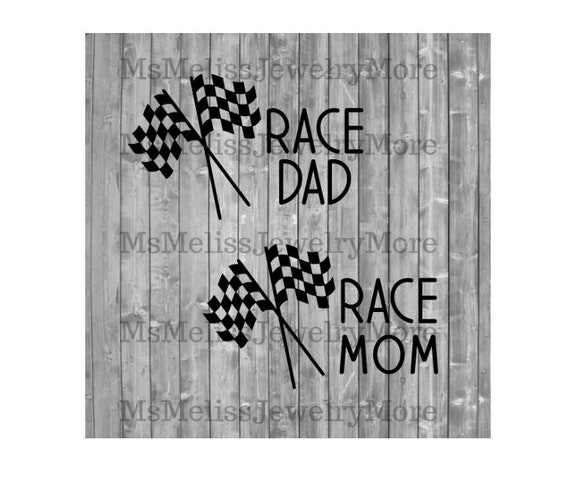 Download Race Dad Race Mom Svg File Bundle Racelife Svg Silhouette Etsy
