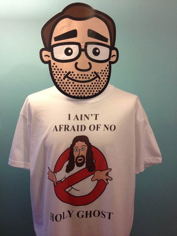 The Real Ghost Busters Cartoon I Ain T Afraid Of No Ghost Adult T Shirt