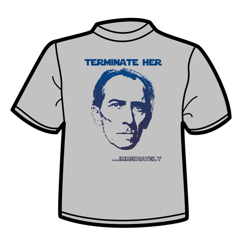 peter cushing t shirt