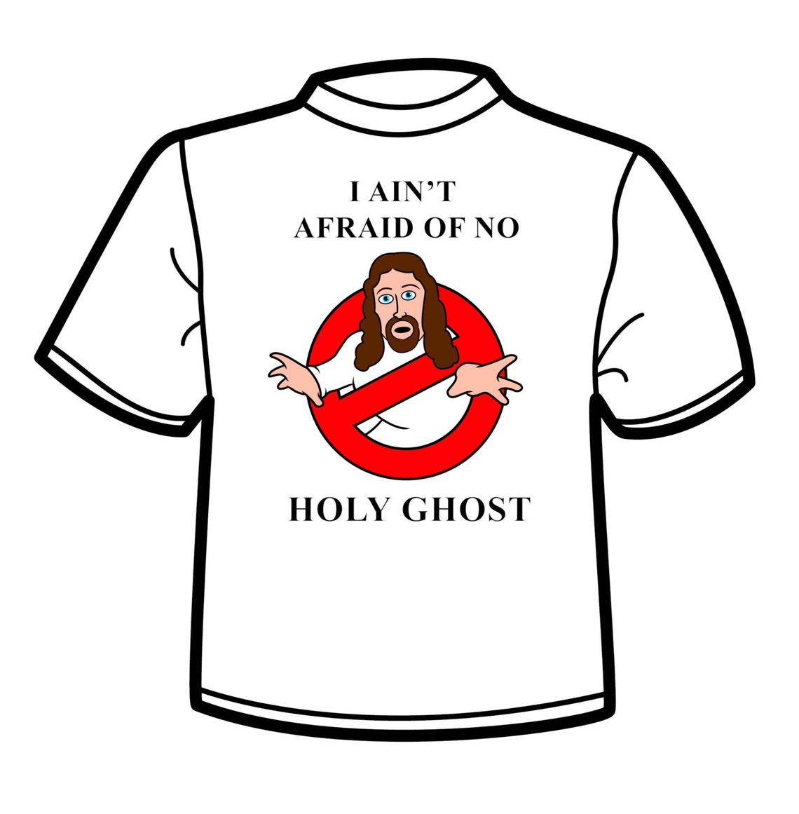 Holy Ghostbusters TShirt Ghostbusters / Jesus / Ain't Etsy