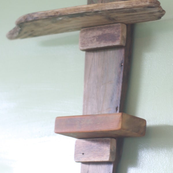 Driftwood Bathroom Shelf Etsy UK