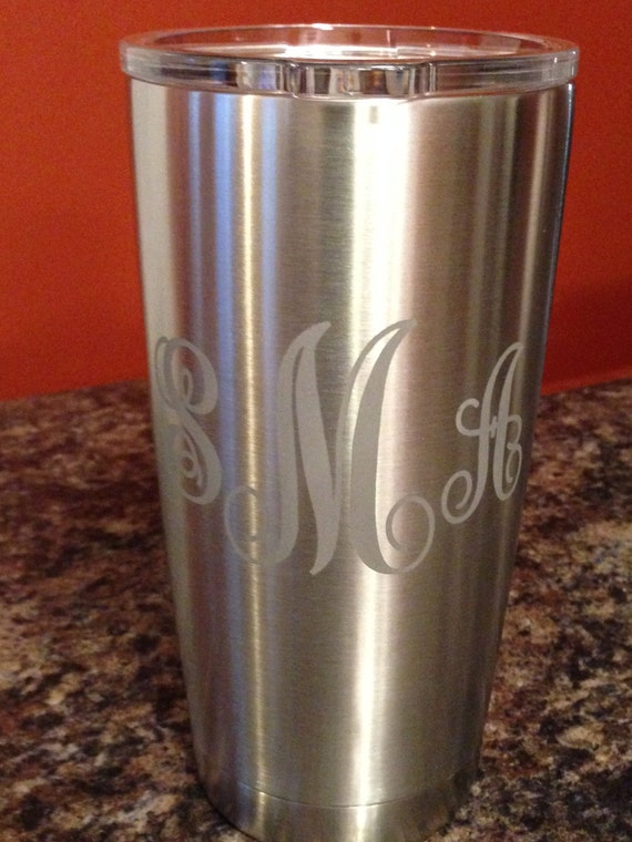 sandblasting yeti cup
