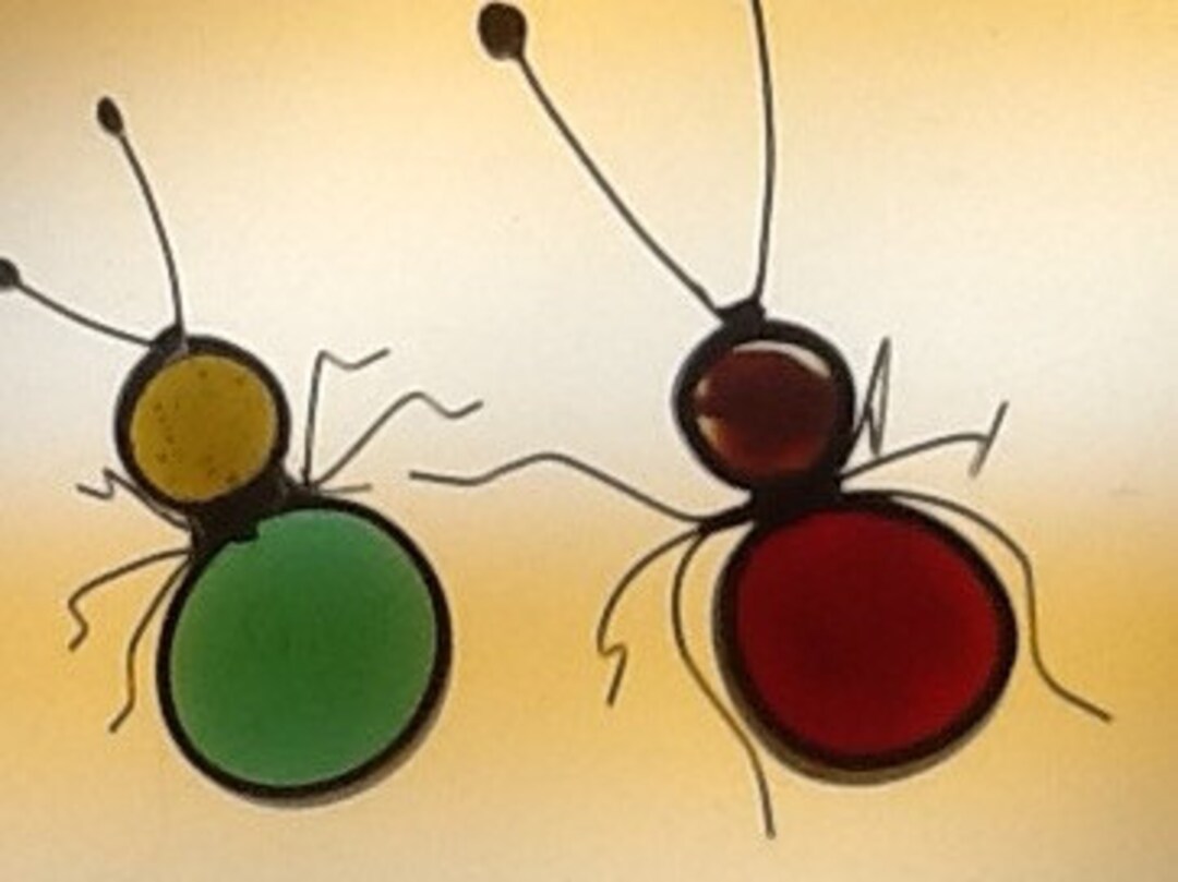 Bugs for Screens in Stained Glass - Etsy