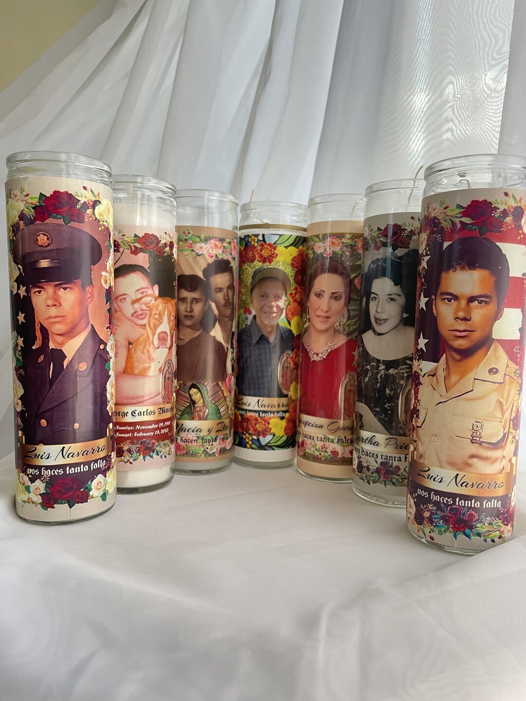 Custom Memorial Candles Personalized Funeral Favors / Sympathy Gift Etsy