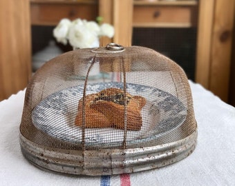 Rustic charm vintage French rare find food screen